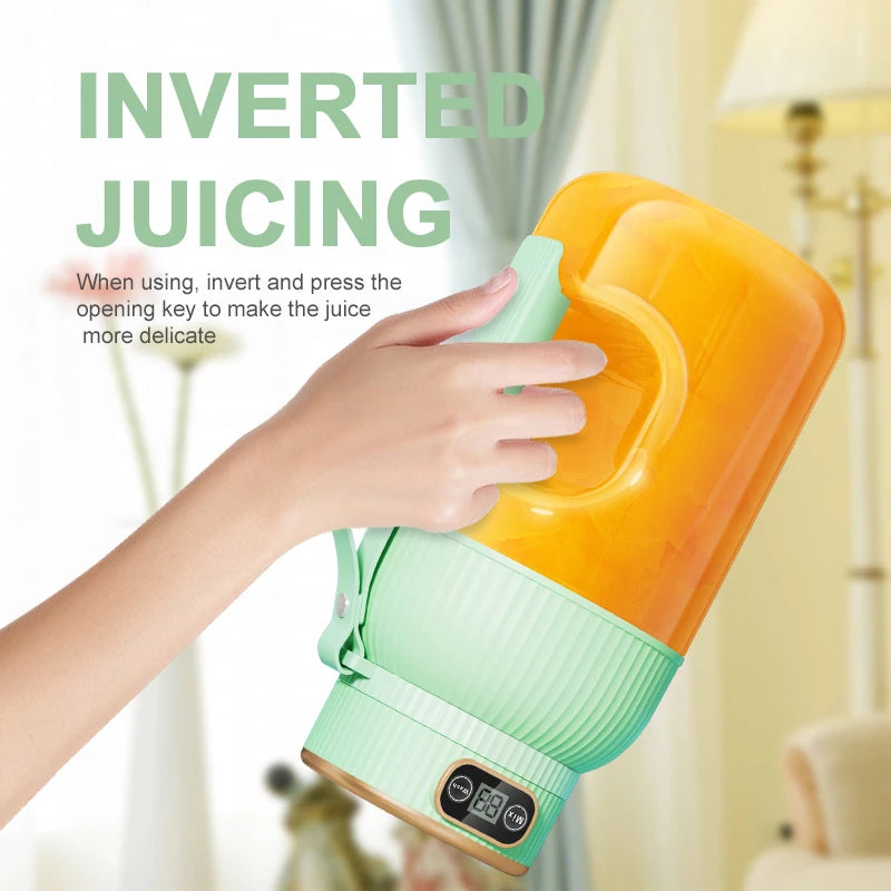 Portable USB Rechargeable Fruit Juicer Blender For Fresh Smoothies