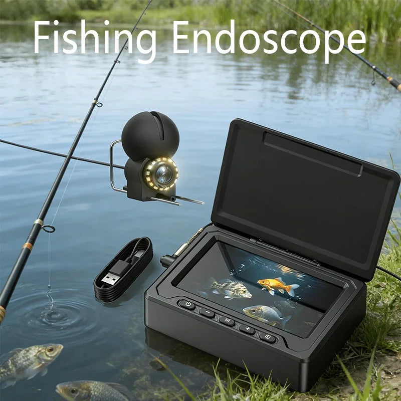 Portable Underwater Fishing Camera With Infrared Night Vision Fish Finder