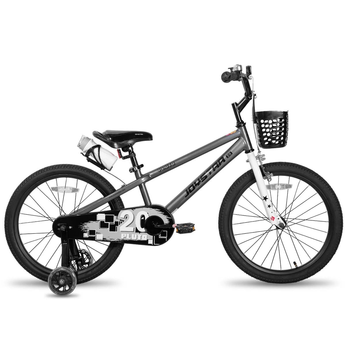 JOYSTAR Youth Bicycle With Training Wheels And Steel Frame