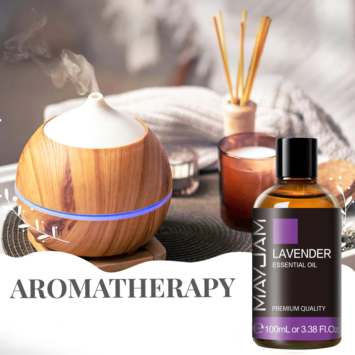 Mayjam Pure Essential Oil Blend With Lavender And Patchouli