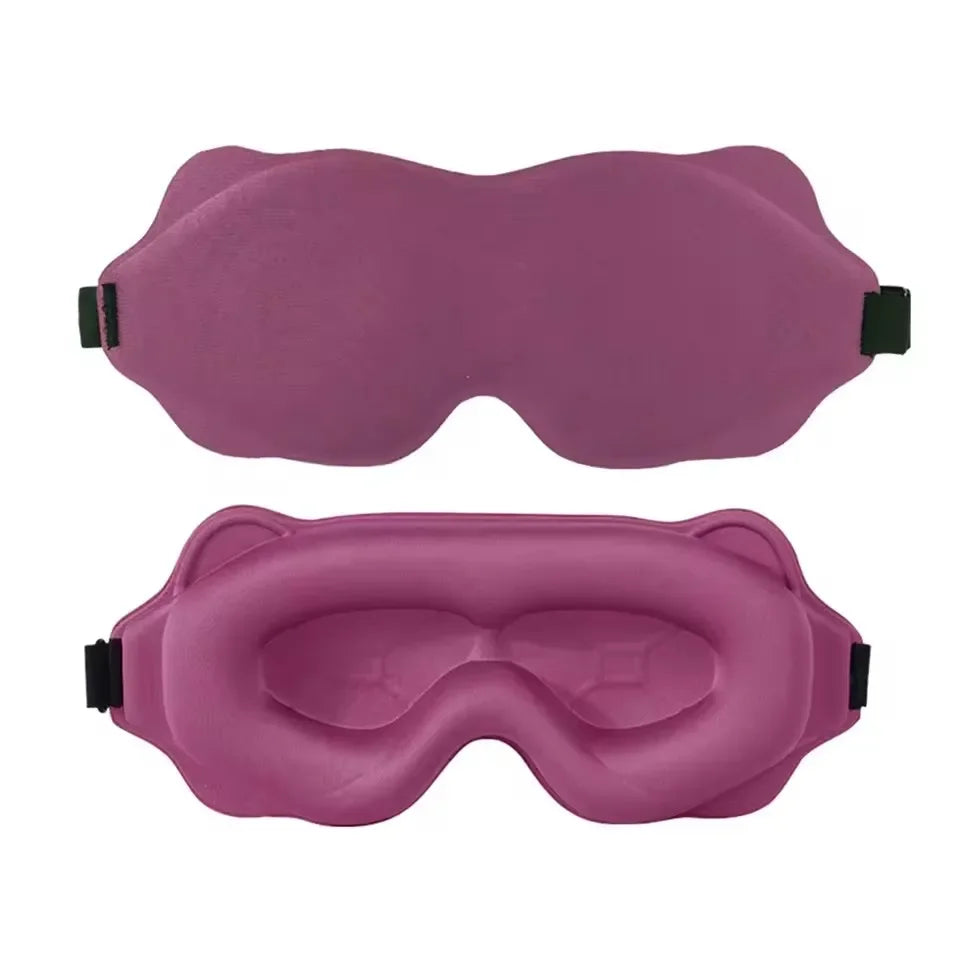 Contoured 3D Sleep Eye Mask Light Blocking Unisex Blindfold