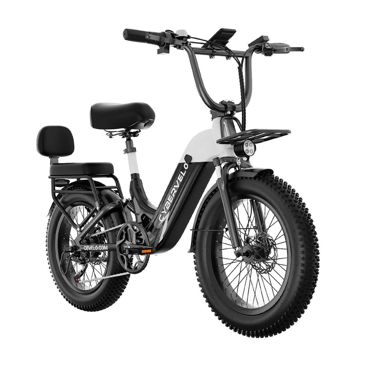 Cybervelo 1500W Step Thru Commuter Electric Bike Long Range