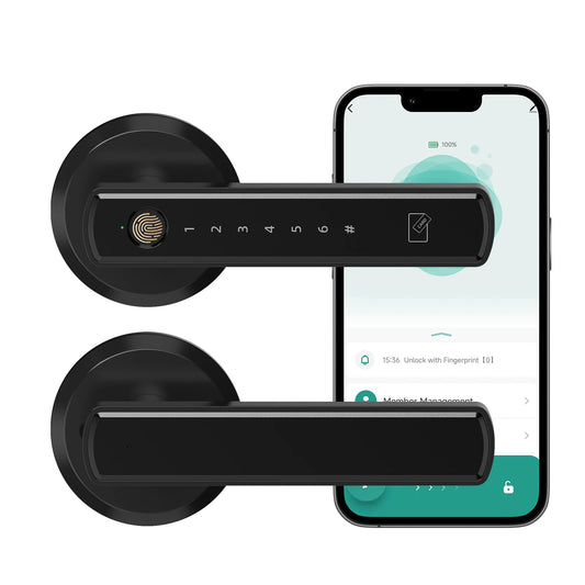 Viladepot Smart Lock With Bluetooth Fingerprint Keypad And App Control