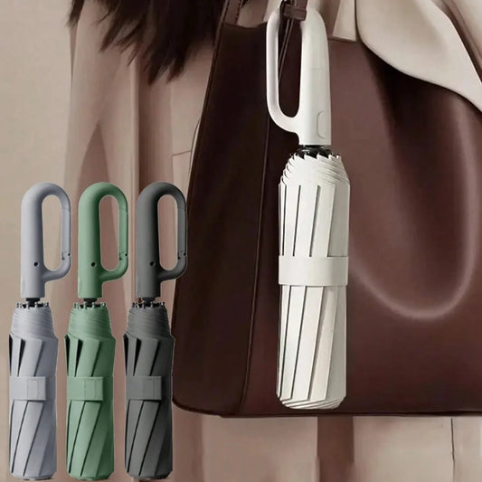 Fully Automatic Foldable Umbrella Thickened Reinforced Durable Build