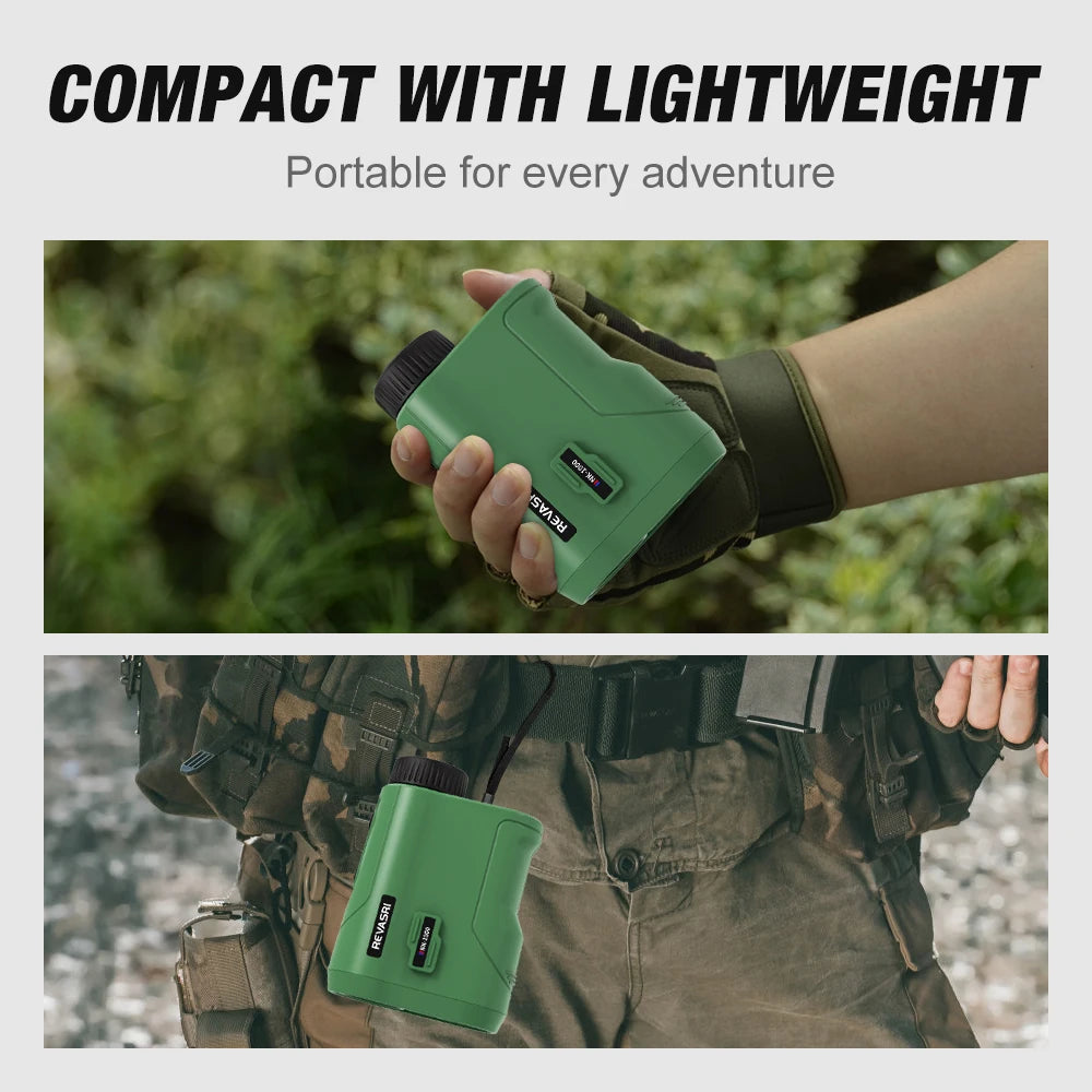 Revasri 1000M Laser Rangefinder For Hunting And Golf Sports