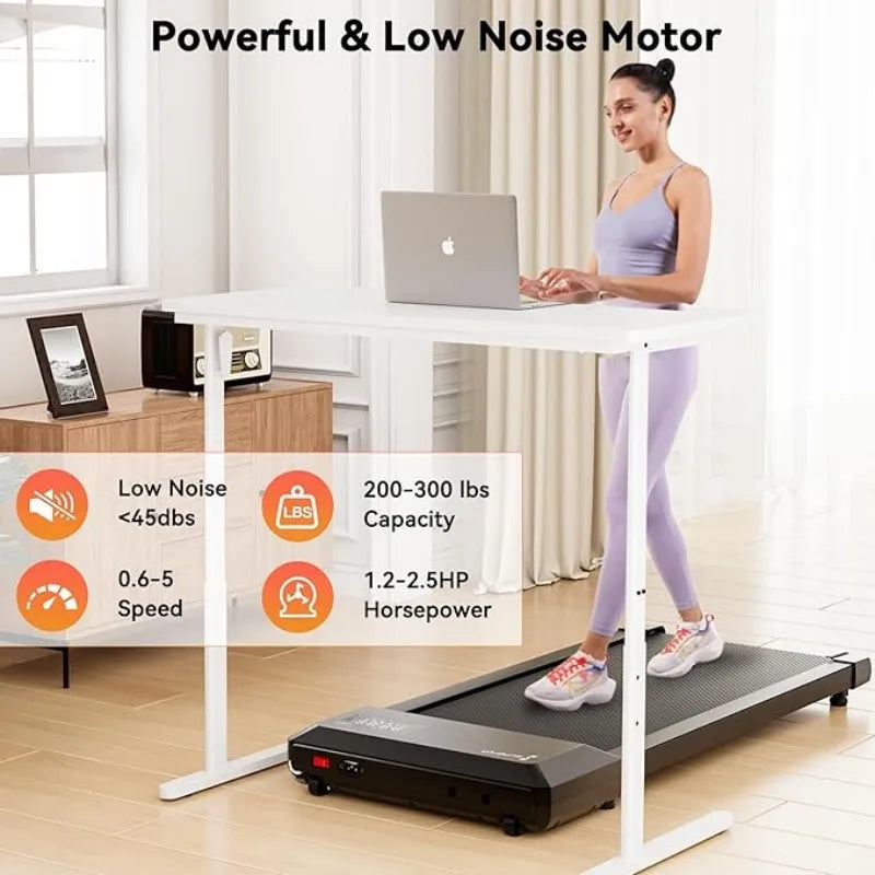 Superun 2In1 Walking Treadmill With App And Remote Control