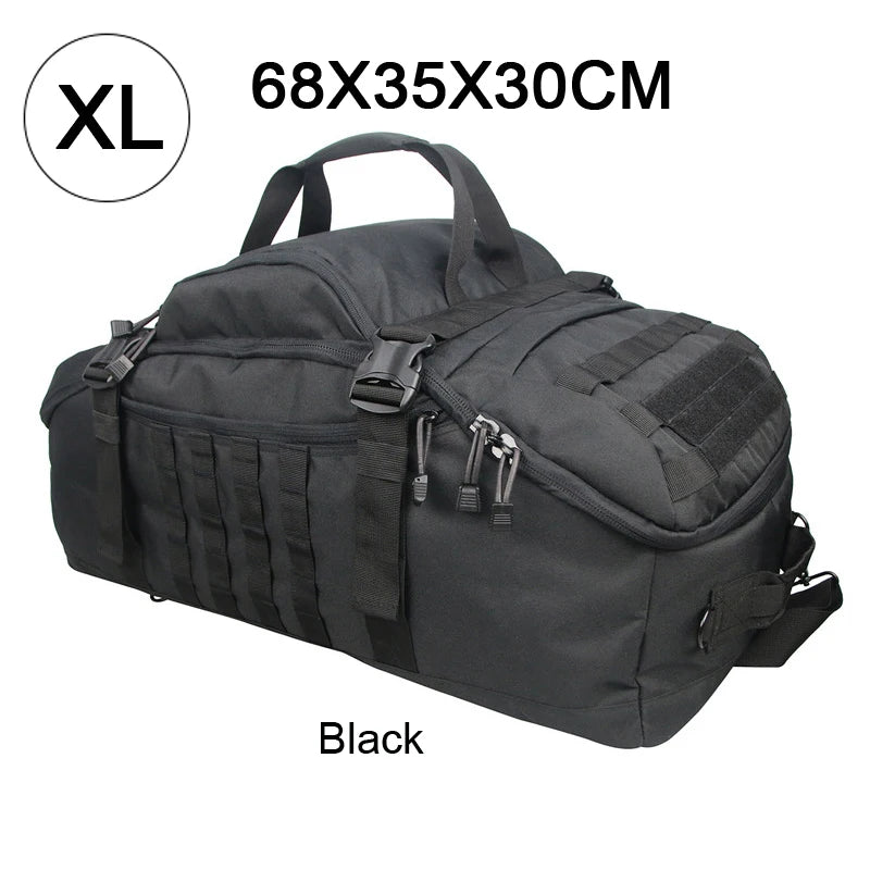 LQARMY Versatile Travel Duffel Bag Waterproof Polyester Weekender