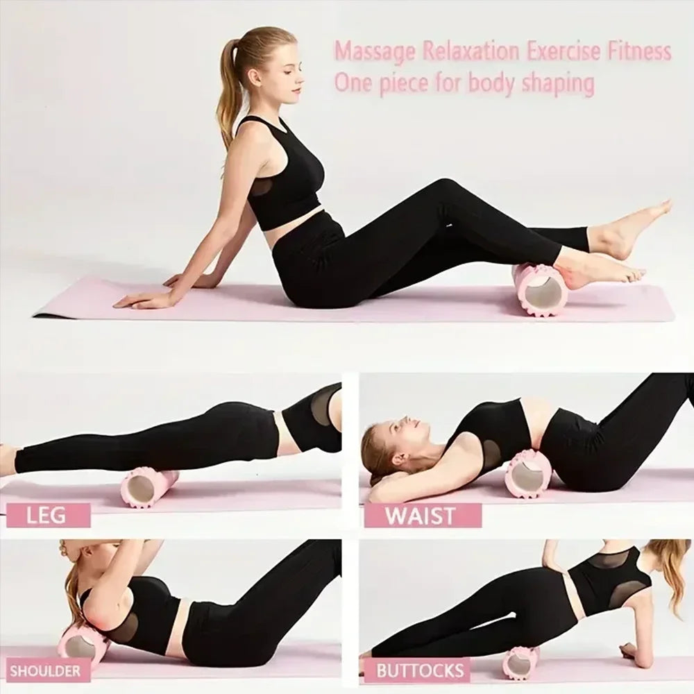 Hollow Foam Massage Roller For Muscle Recovery And Fitness